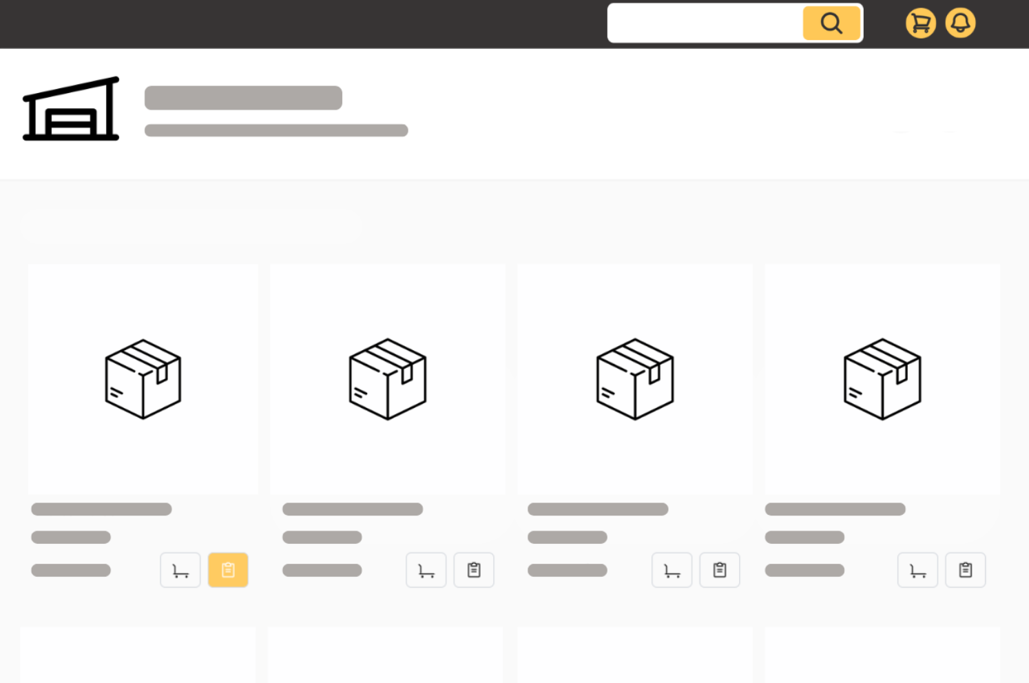 Interface Boutique Marketplace